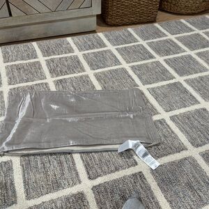 West Elm gray velvet Pillow Cover